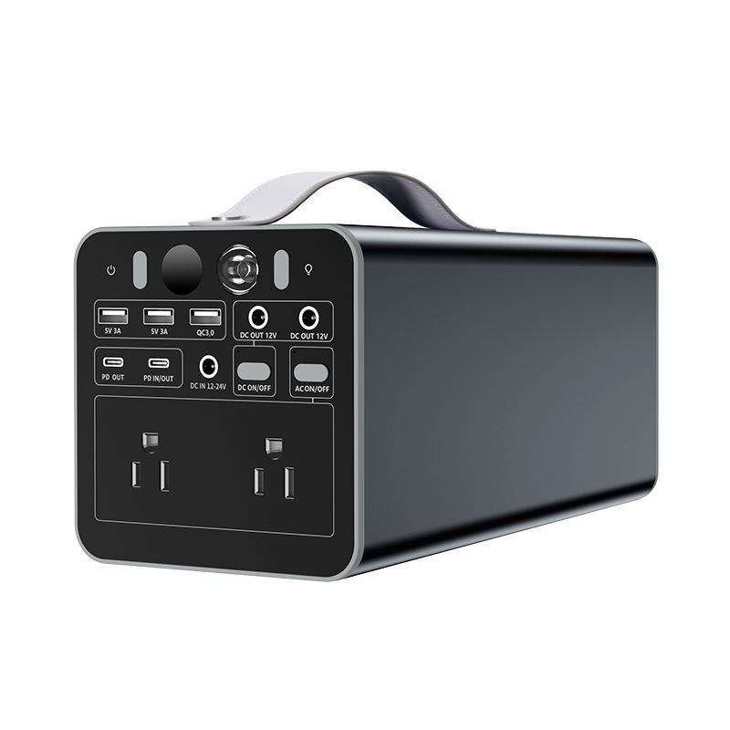 Lithium Battery Portable Power Station with Solar Panel - 310wh