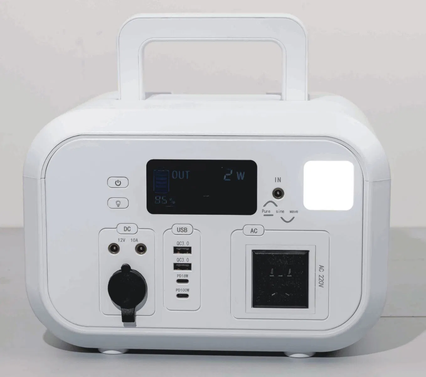 High Capacity Portable Power Station - 600W