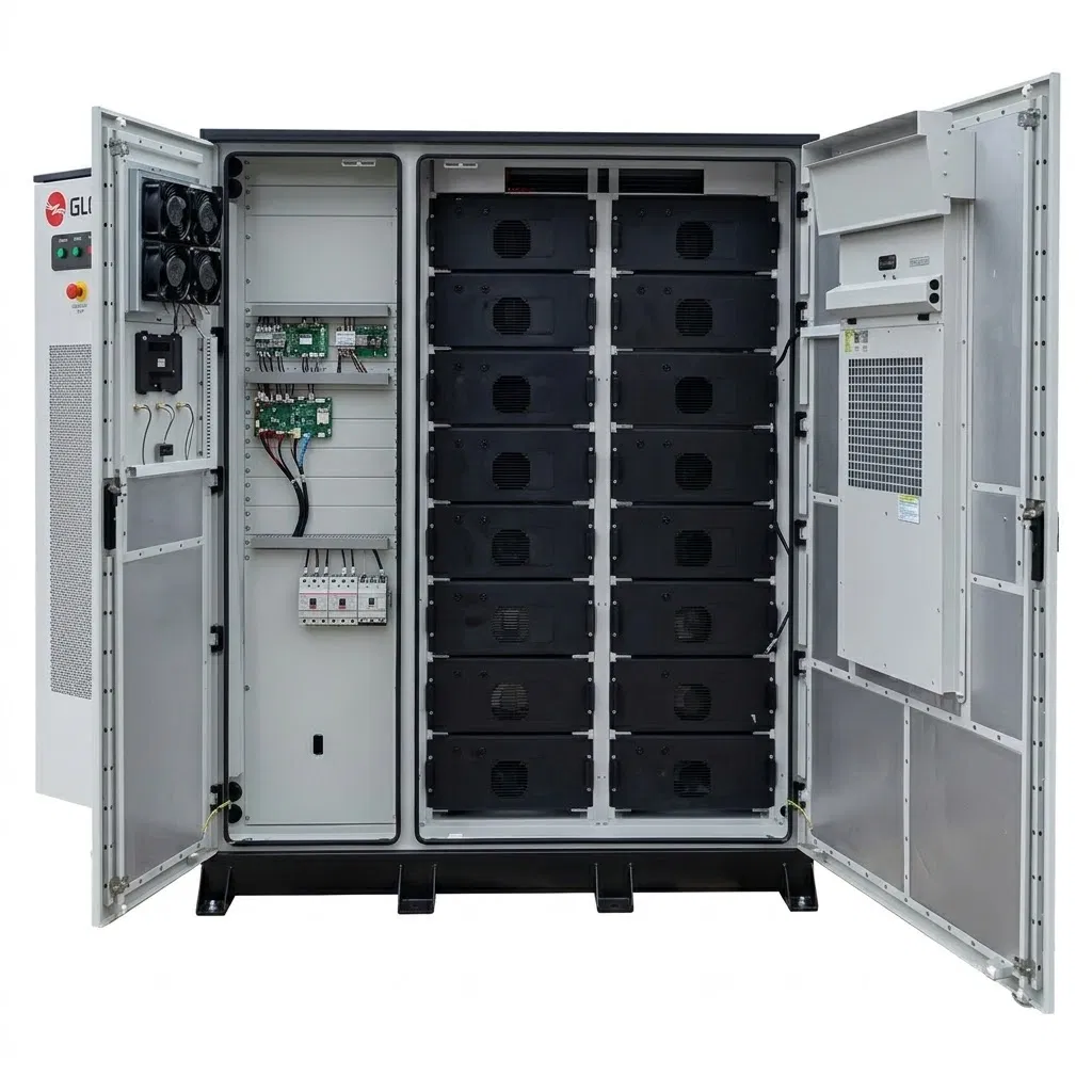 Solar-Storage-Diesel Microgrid All-in-One Cabinet ESD-036 - 图片 2