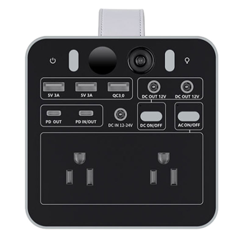 Lithium Battery Portable Power Station with Solar Panel - 310wh - 图片 4