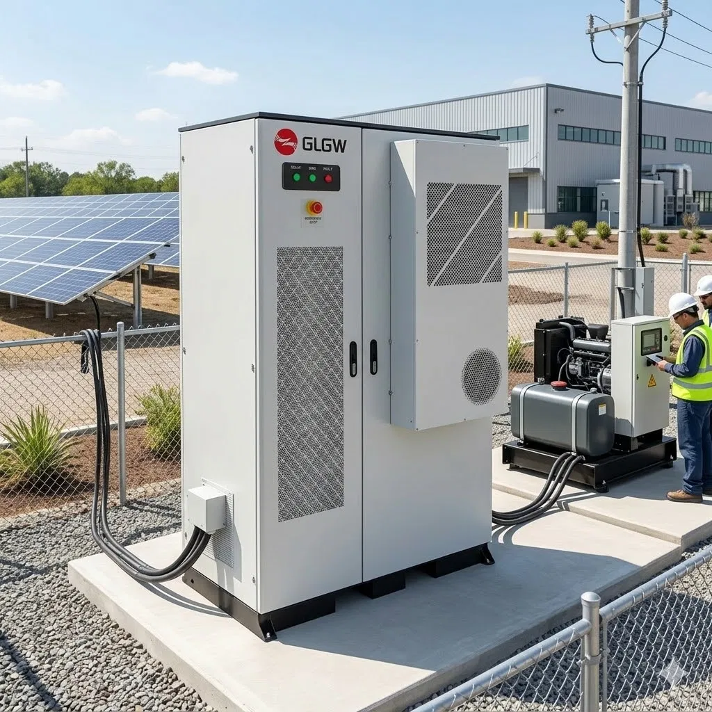 Solar-Storage-Diesel Microgrid All-in-One Cabinet ESD-036 - 图片 3